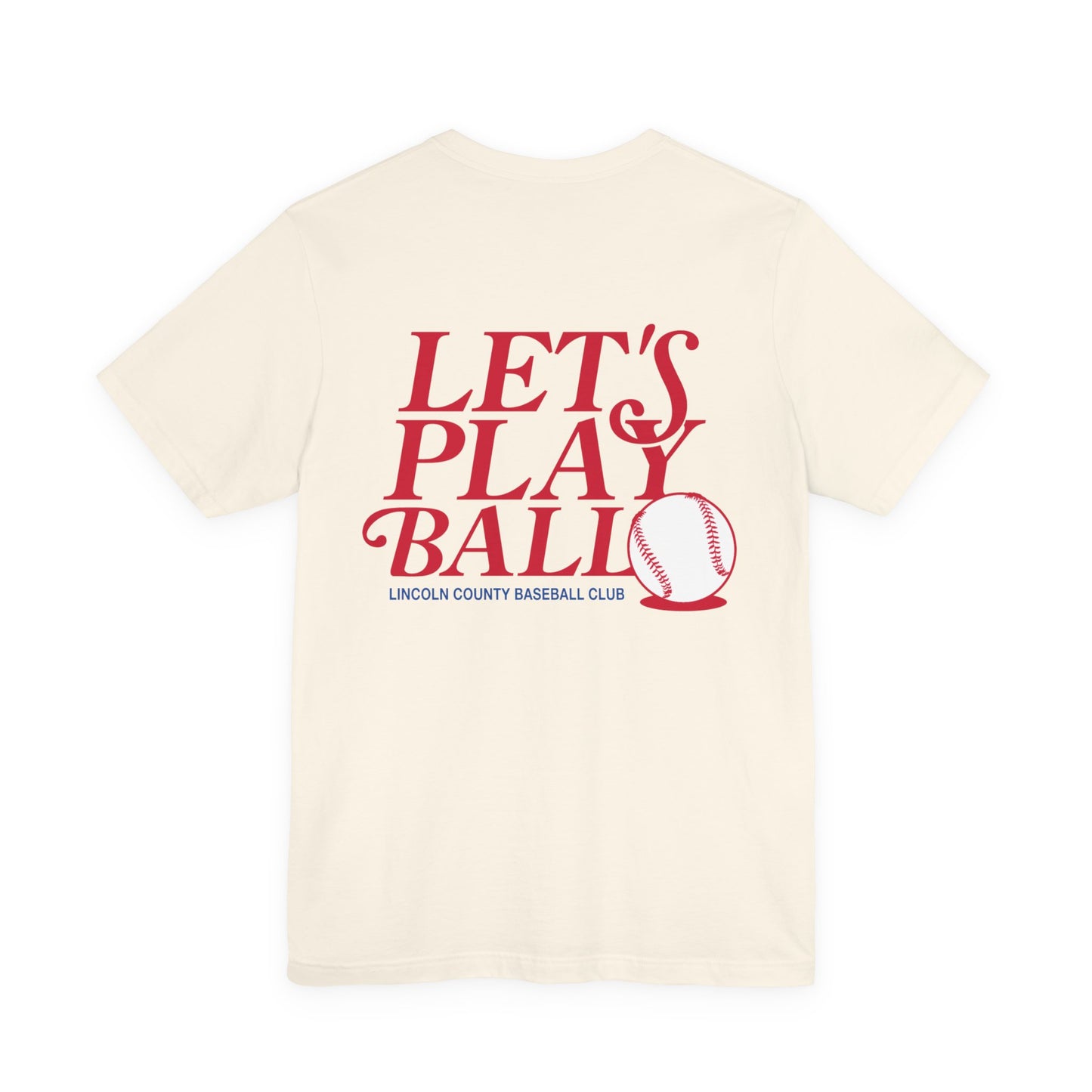 Let's Play Ball  - Bella Canvas Tee
