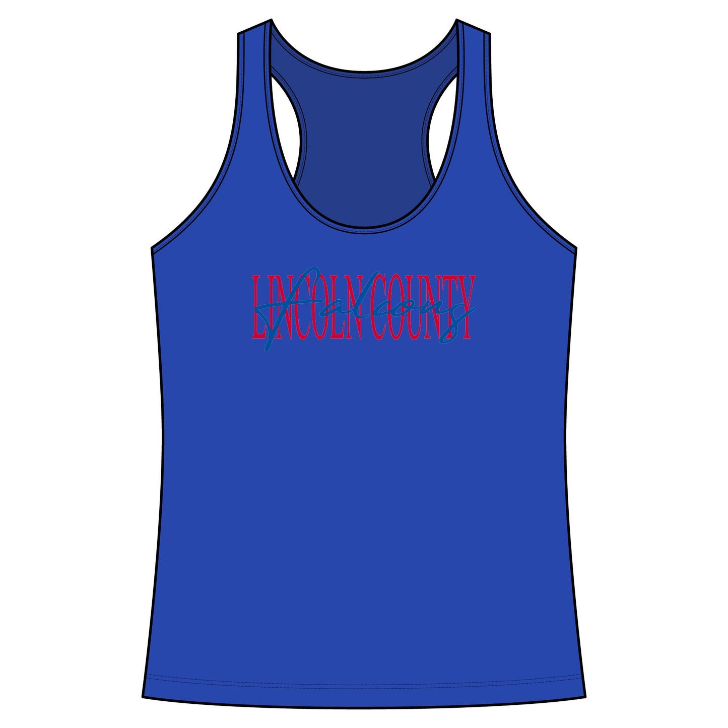 Falcons Mom - Racerback Tank Top