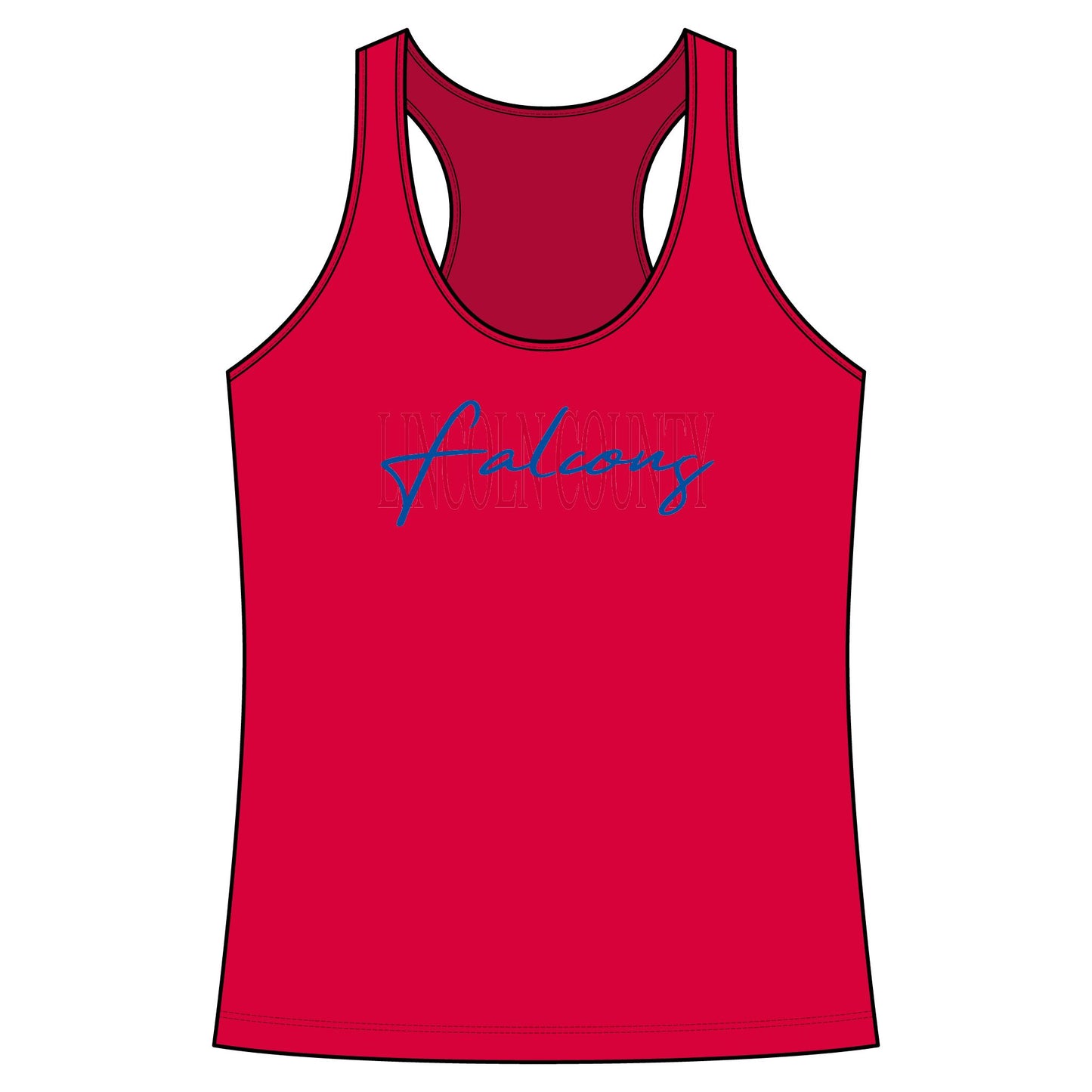 Falcons Mom - Racerback Tank Top