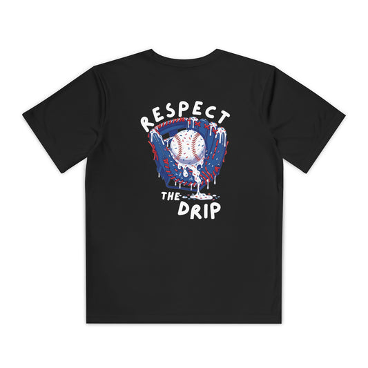 Respect the Drip - Youth Performance Tee